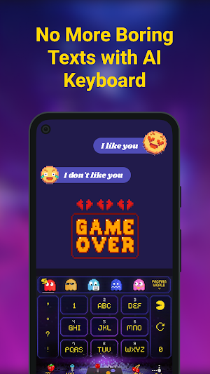 AI Keyboard:Emoji Theme Typing Screenshot 0