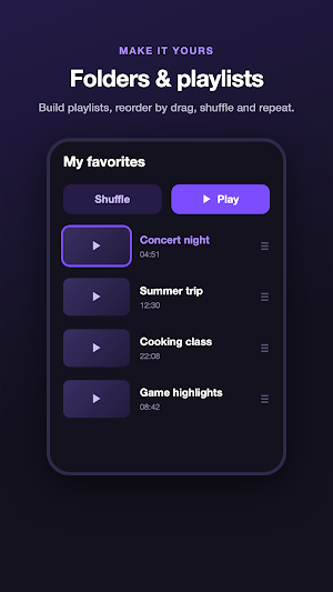 curvo player Screenshot 2