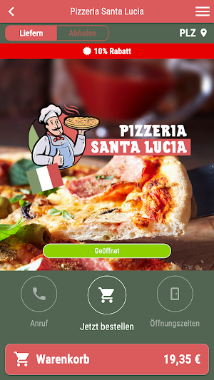 Pizzeria Santa Lucia Screenshot 0