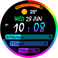 DIGI LINER URX115 Watch face