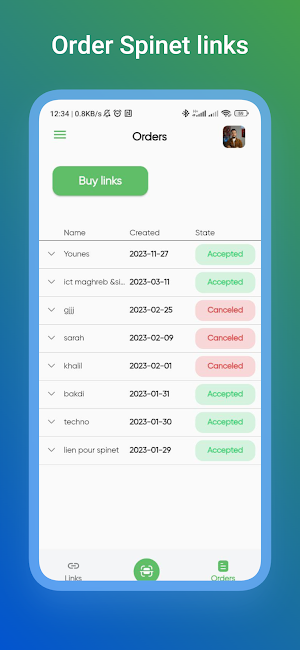 Spinet Partners Screenshot 2