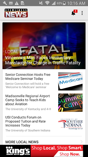 Tristate on the Go - WEHT WTVW Screenshot 0