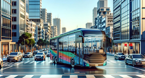 Bus Driving : City Bus Screenshot 1