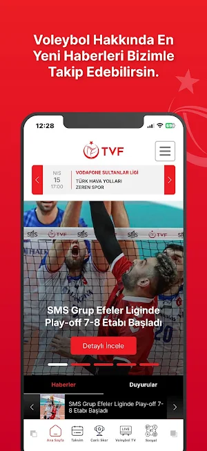 Türkiye Voleybol Federasyonu Screenshot 0