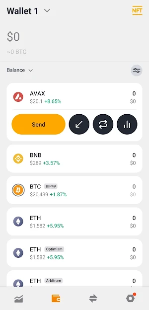 Coinbox Wallet Screenshot 0