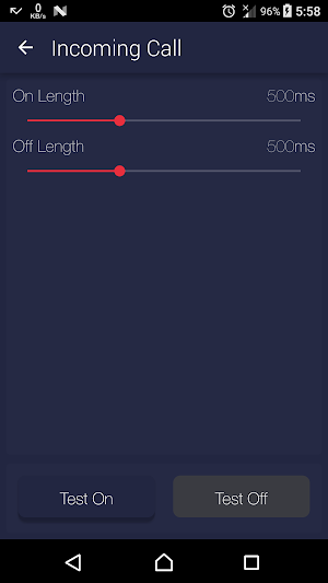 Flash on Call and SMS Screenshot 1