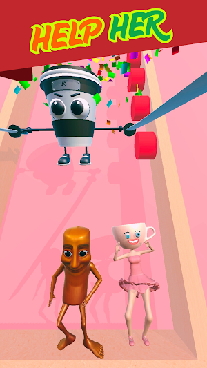 Brainrot Pin Puzzle: Ballerino Screenshot 1