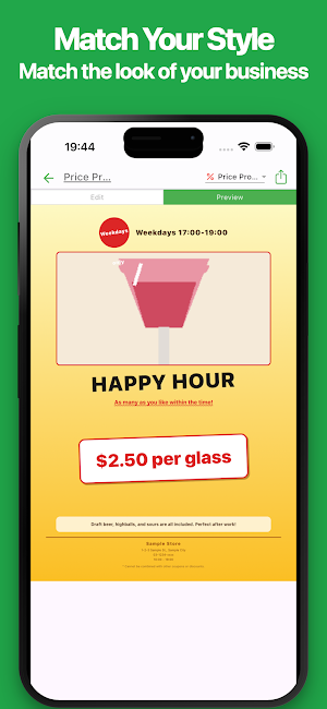 Simple Flyer & Poster Maker Screenshot 2