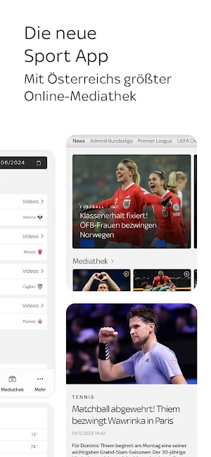 Sky Sport Austria: Sport News Screenshot 1
