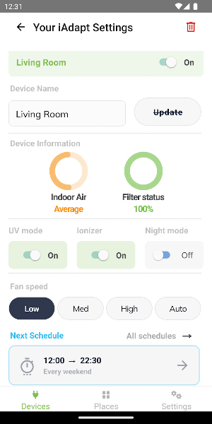 Air Oasis Home Screenshot 1
