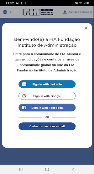 FIA Alumni Screenshot 0