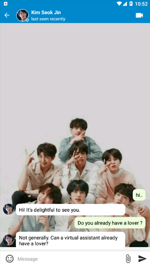 Video Call & Chat With BTS Screenshot 2