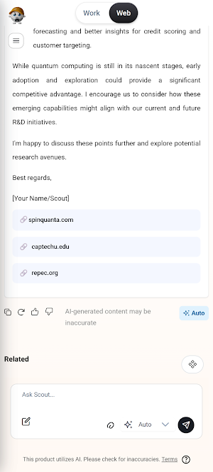 Genpact Scout Screenshot 2