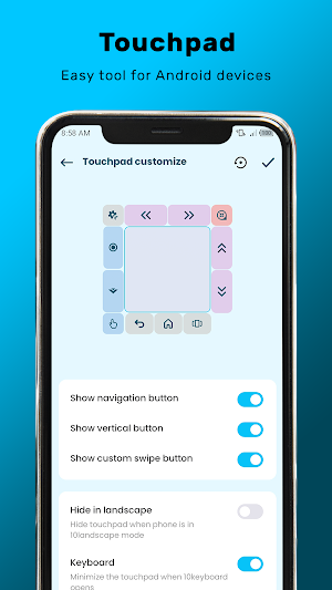 Touchpad - Remote Mouse Screenshot 1