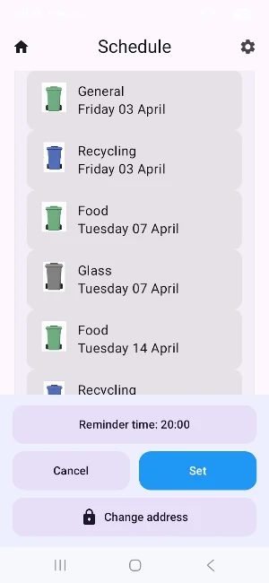 The Wee Bin App Scotland Screenshot 2