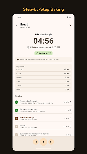 DoughFlow: Calculator & Timer Screenshot 2