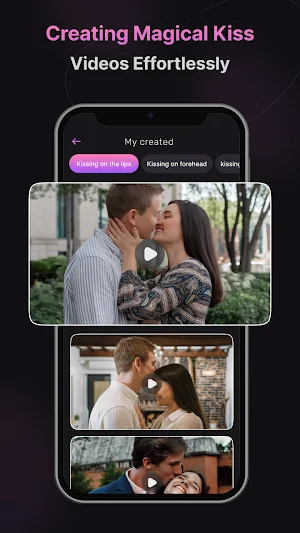 AI Kiss Video- Hug Video Maker Screenshot 3