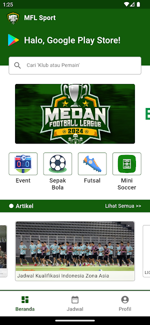 MFL Sport Screenshot 0