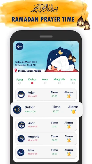 Ramadan Calendar-Time Table Screenshot 3