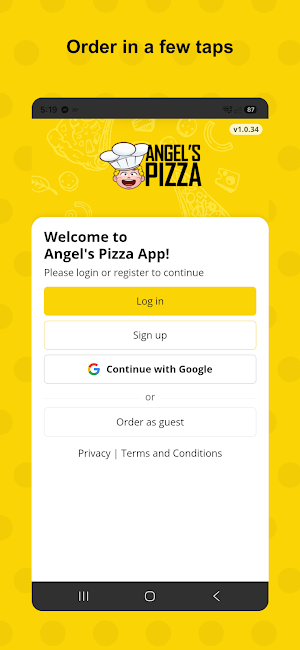 Angels Pizza PH Screenshot 0