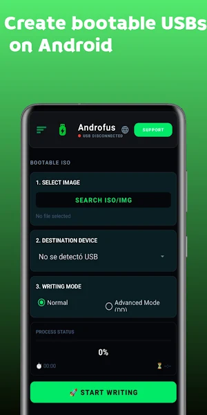 Androfus: USB ISO & MultiBoot Screenshot 3