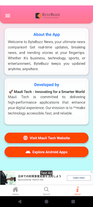 ByteBuzz - The News App Screenshot 3