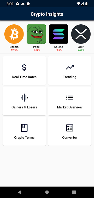 Crypto Insights - Price & Info Screenshot 0