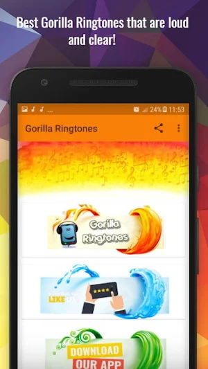 Gorilla Sounds Screenshot 0