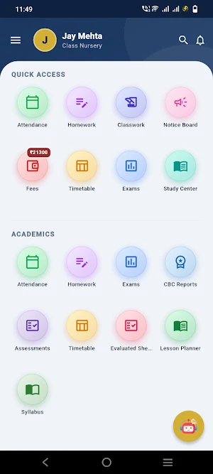Arya public school Parent Screenshot 1