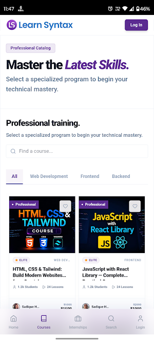Learn Syntax Screenshot 1