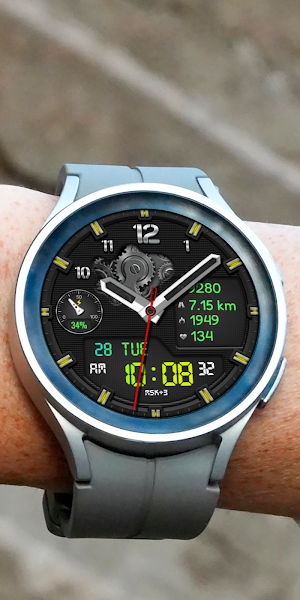 Hybrid TREMAN URX97 Watch face Screenshot 3