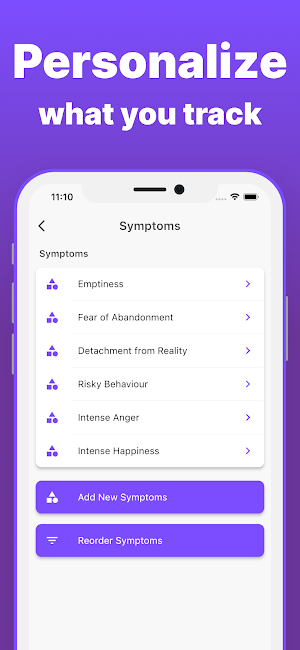 Borderline Personality Tracker Screenshot 3