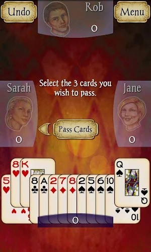 Hearts Free Screenshot 0
