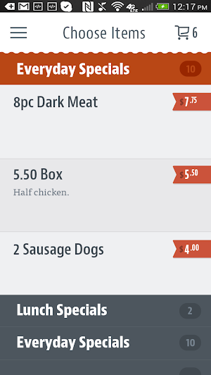 King Chicken Drive In Screenshot 2