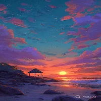 Romantic Sunset Wallpaper