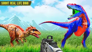 Wild Dino Gun Hunting Game FPS Screenshot 1