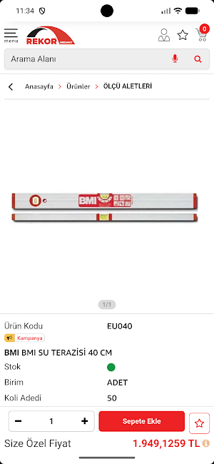 Rekor Hırdavat B2B Screenshot 1