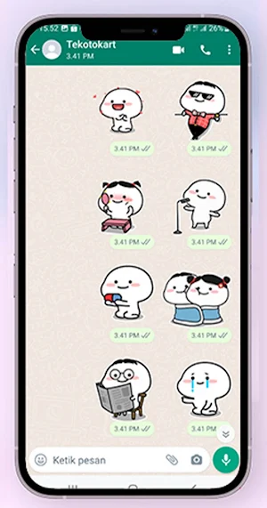 Stiker Wa Pentol Gerak Animasi Screenshot 1