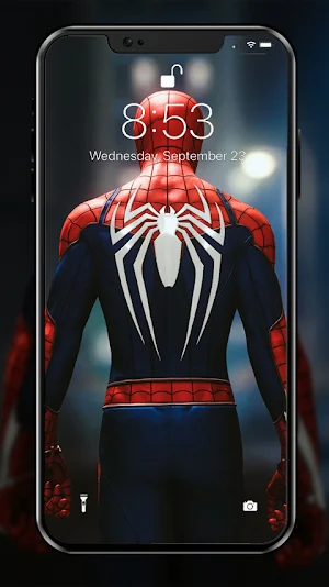 Spider 4K Man Wallpaper Screenshot 2