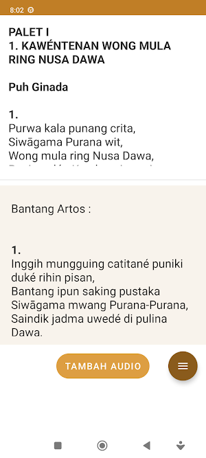 Kidung Kaki Manuh Nini Manuh I Screenshot 2