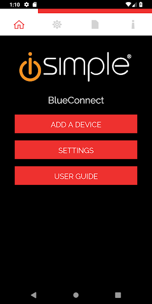 iSimple BlueConnect Screenshot 0
