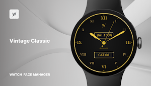 Vintage Classic Watch Face Screenshot 0