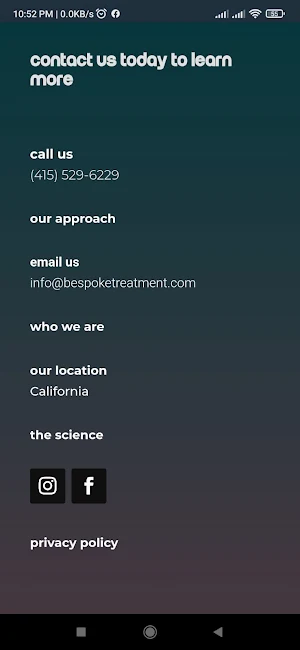 Bespoke Treatment Screenshot 3