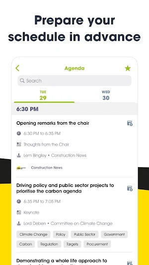 Construction News Events Screenshot 2