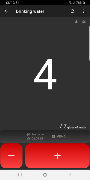 Daily Counter -Tally, Diary Screenshot 1