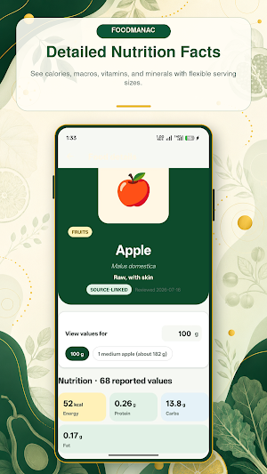 Foodmanac Screenshot 2
