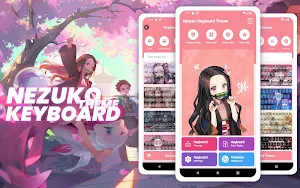 Nezuko Kamado Keyboard Theme Screenshot 0