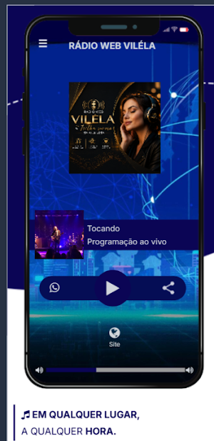 Rádio Web Viléla Screenshot 0