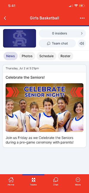 All Saints Episcopal Athletics Screenshot 3