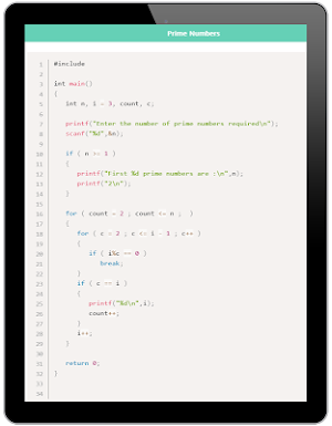 C Programming Code Screenshot 3